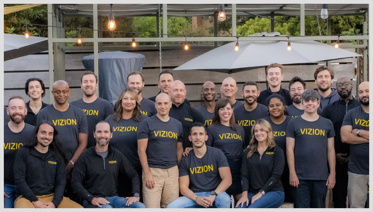Group of Vizion team members